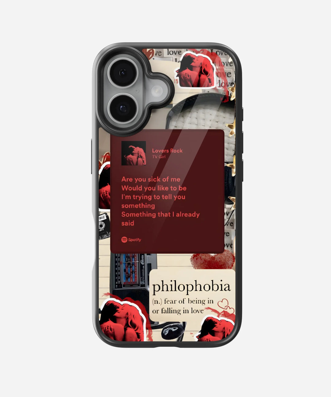 Lyrics Customised Case