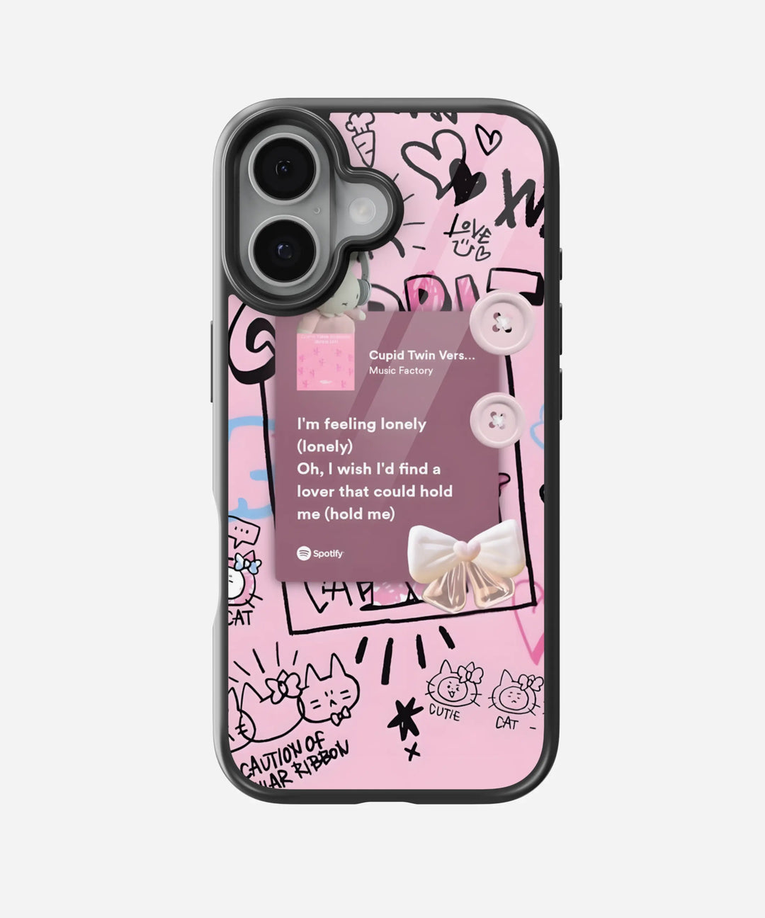 Lyrics Customised Case