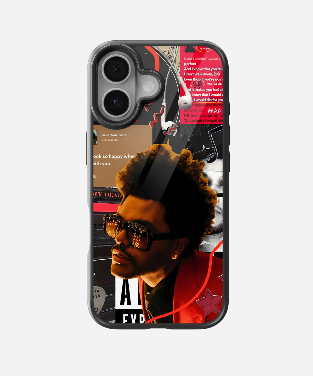 Lyrics Customised Case