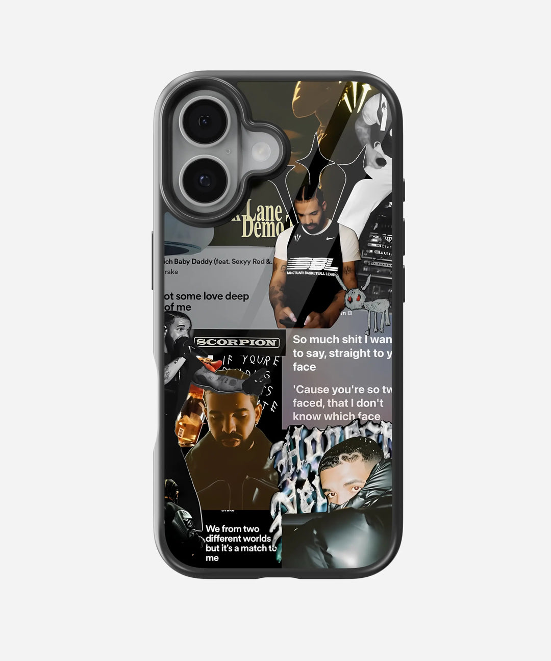 Lyrics Customised Case